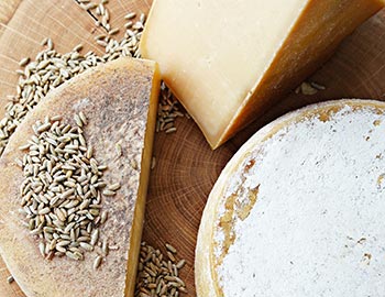 Erleben Sie die große Auswahl an einheimisch produzierten Käsesorten